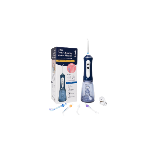 Cheeky Deep Cleaning Cordless Water Flosser with Removable 300ml Tank and 5 Tips