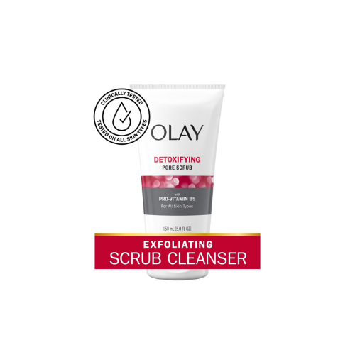Olay Regenerist Detoxifying Face Wash Pore Scrub, 5.0 fl oz