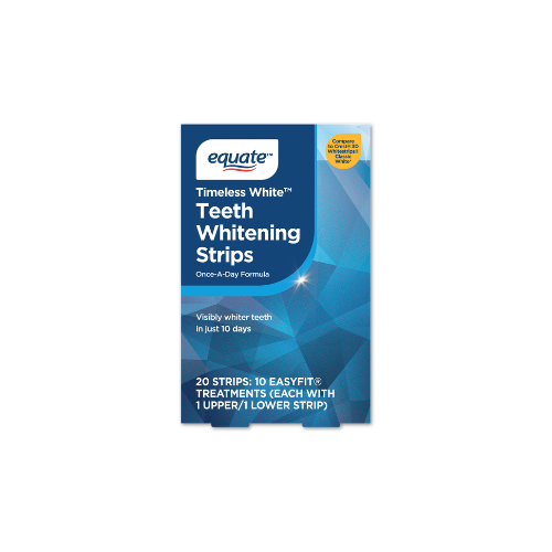 Equate 10 Day Timeless Whitening Strips, 20 Count