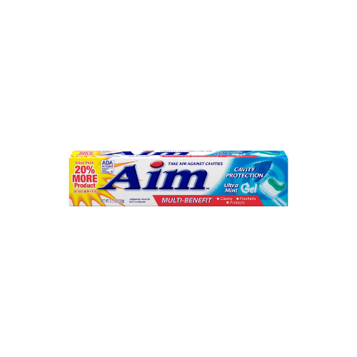 AIM Cavity Protection Toothpaste, Ultra Mint Gel, 5.5 oz