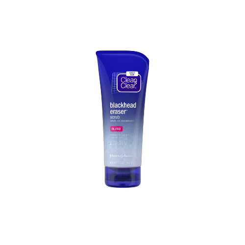 Clean & Clear Blackhead Eraser Facial Scrub, 2% Salicylic Acid, 7 oz