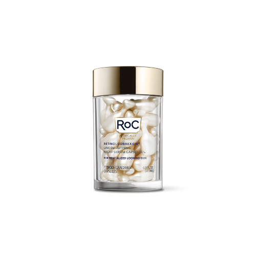 RoC Retinol Correxion Capsules, Anti-Aging Night Serum, Anti-Wrinkle Treatment, 30 Ct
