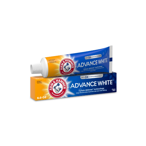 ARM & HAMMER Advance White Extreme Whitening Toothpaste, Fluoride Toothpaste, Clean Mint, 6 oz
