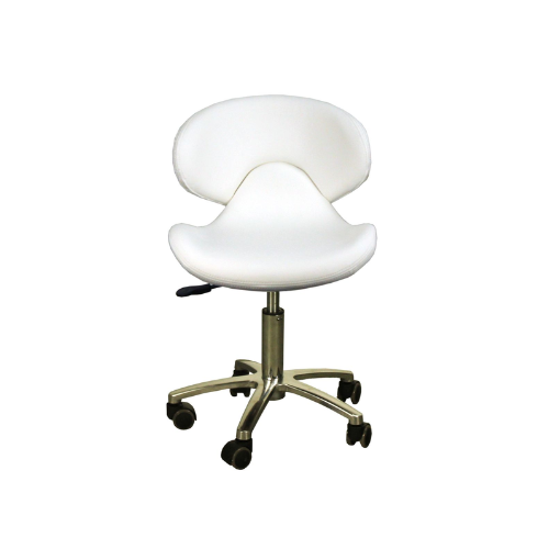 Orsola Technician Stool - White