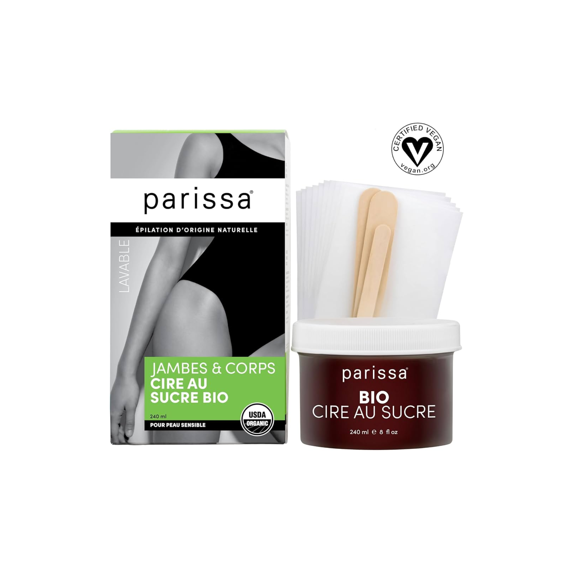 Parissa Organic Sugar Wax 240ml