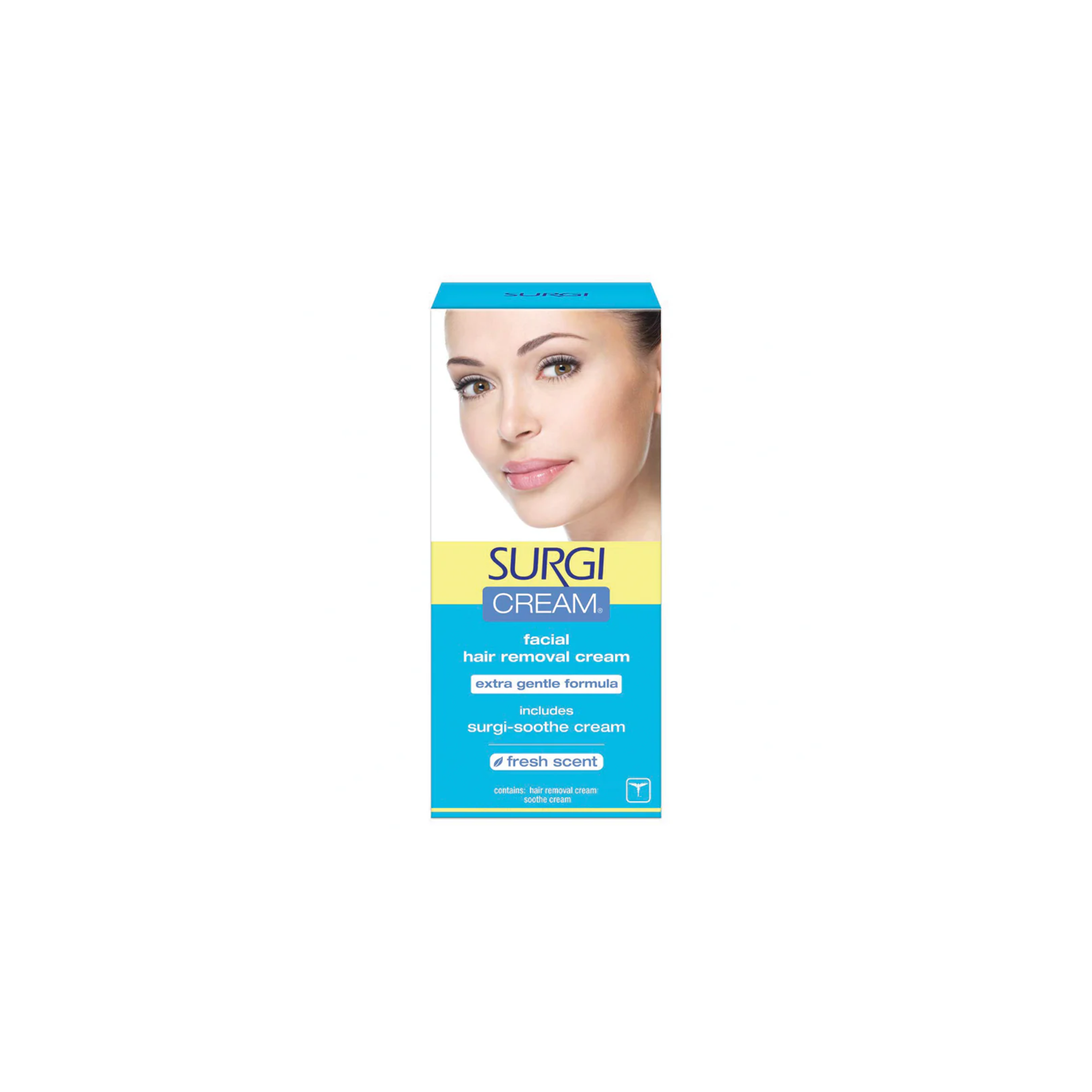 Surgi-Cream Hair Remover Extra Gentle Formula For Face