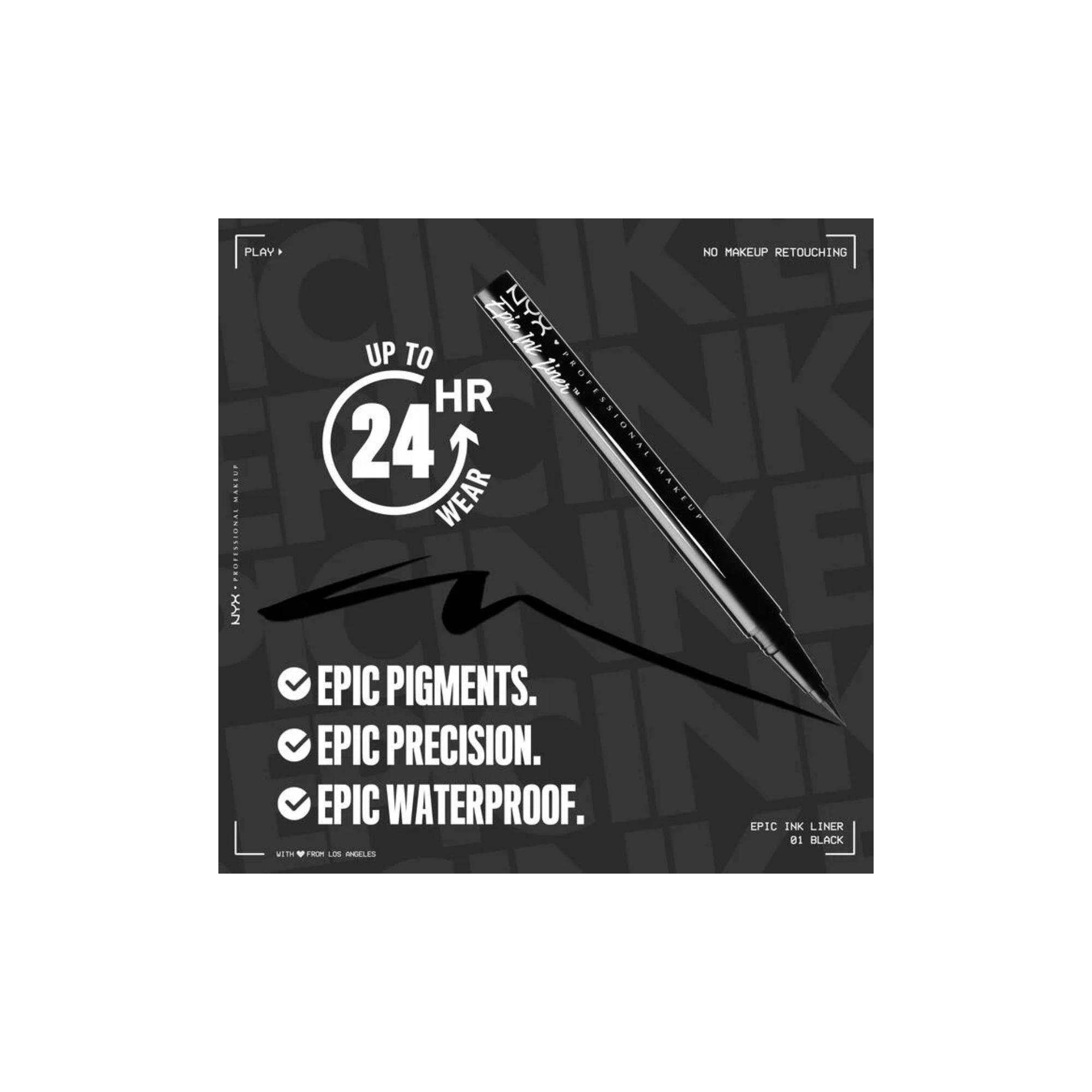 Epic Ink Waterproof Liquid Eyeliner