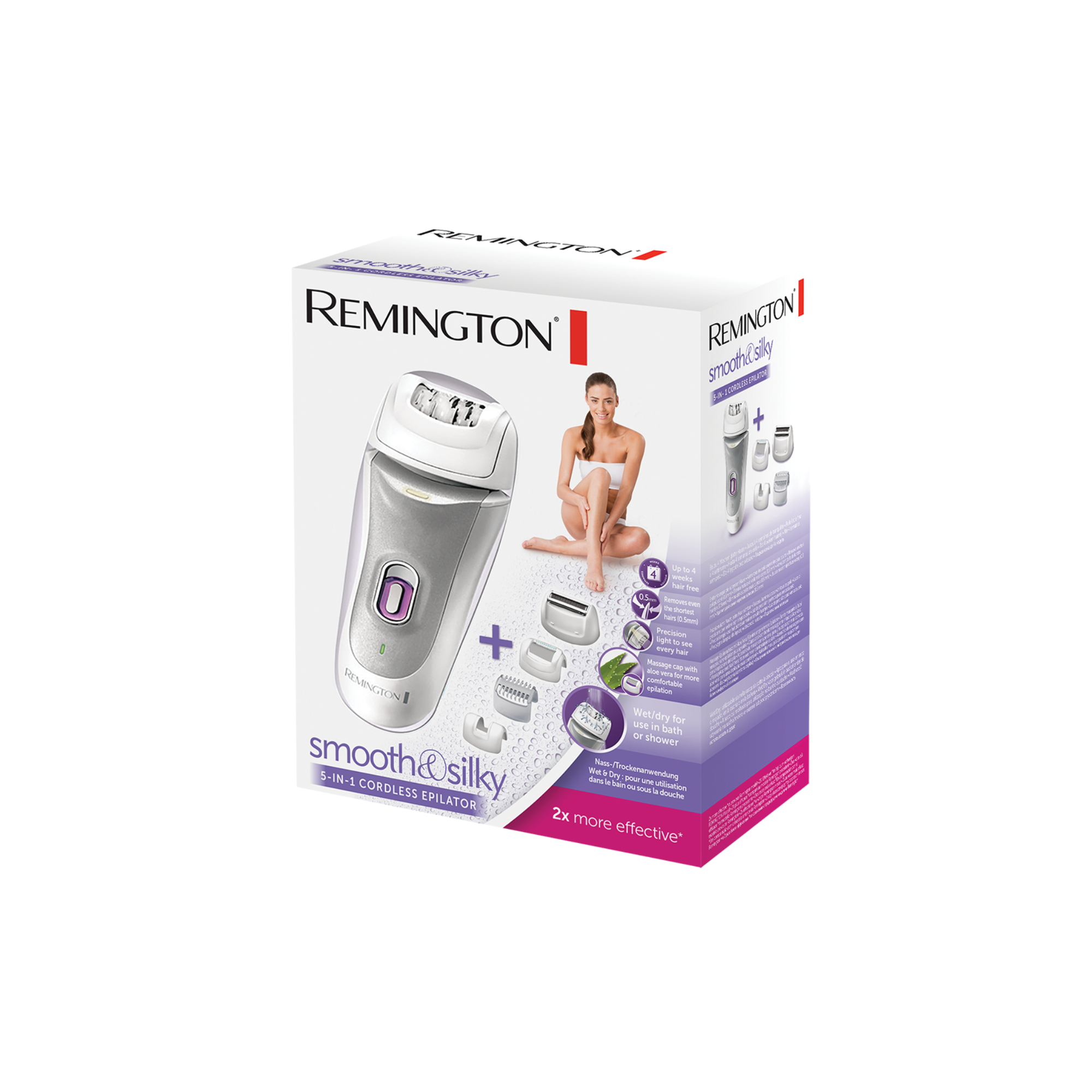 Smooth & Silky 5 in 1 Cordless Epilator